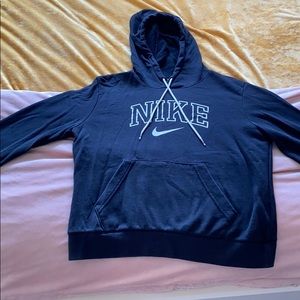 Women’s black lightweight hoodie